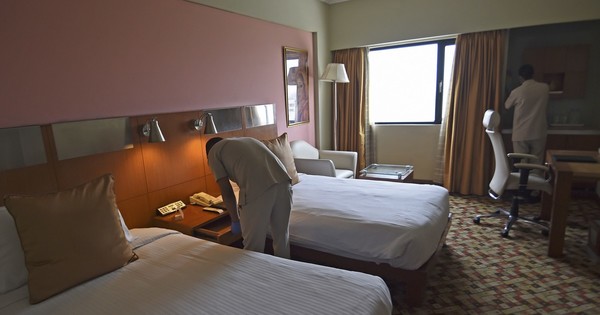 En Nueva Delhi, hoteles de lujo se transforman en centros para enfermos de COVID-19