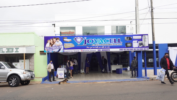 Joyacell electrodomésticos inaugura local en Horqueta