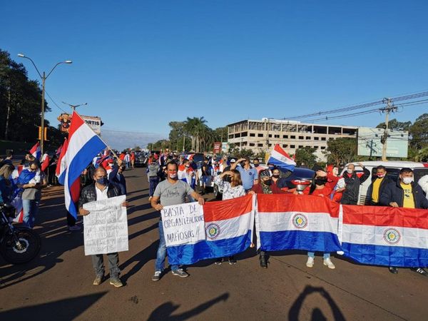 CDE: Ciudadanos se manifestaron en contra de la corrupción