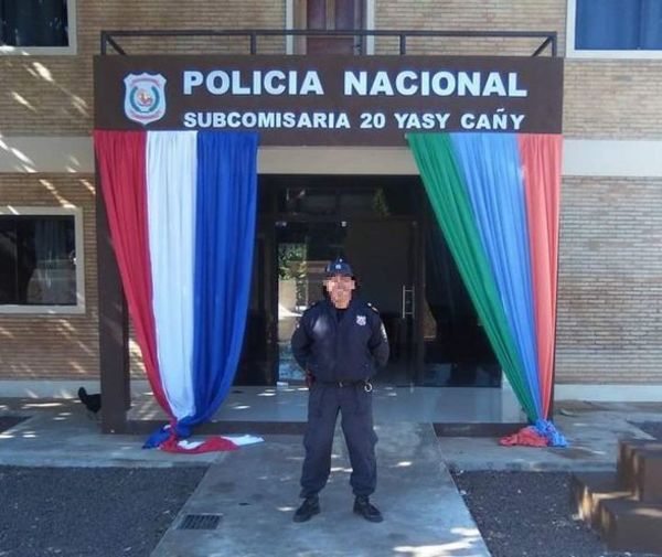 Policías deben aislarse tras confirmarse un caso positivo dentro de la Subcomisaría de Yasy Cañy - Nacionales - ABC Color