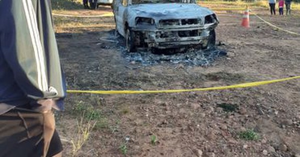 Incineraron un cuerpo en un vehículo en Itauguá