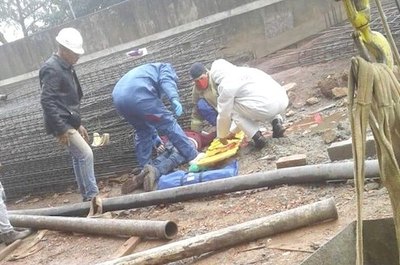 Feroz hierro aplastó a un obrero en su laburo | Crónica