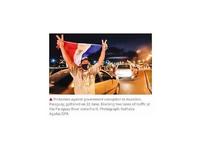 Medio británico ve a Paraguay como país plagado de corruptos