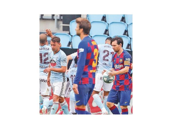 El Barca tropieza en visita al Celta
