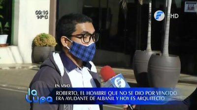 Albañil que llegó a arquitecto ahora va por su segundo título universitario