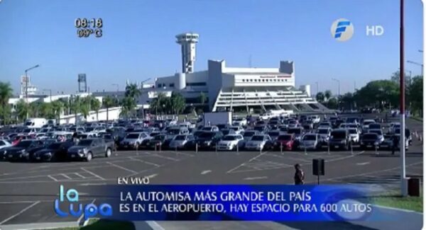 Celebran automisa en el estacionamiento del aeropuerto Silvio Pettirossi