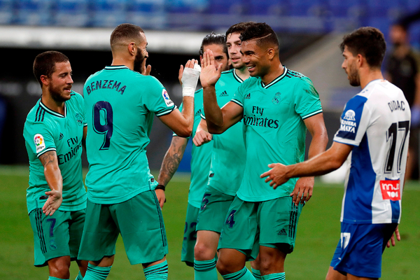 Real Madrid vence a Espanyol y se despega del Barcelona