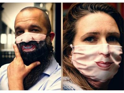 Tienda  belga personaliza mascarillas