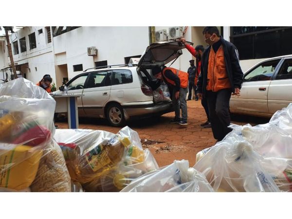 Cinco mil kits de alimentos en CDE para quienes perdieron su trabajo