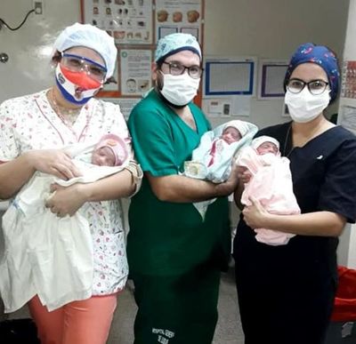 Una madre da a luz a trillizas y pide ayuda - Sociales - ABC Color