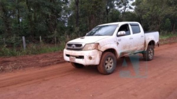 Encontraron camioneta que protagonizó persecución en Guavira