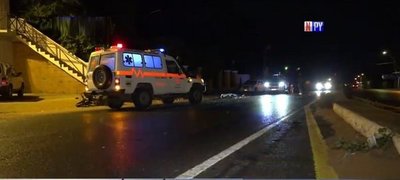 Automovilista huyó tras atropellar y matar a un motociclista | Noticias Paraguay