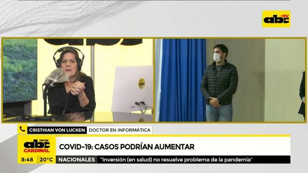 Casos de COVID-19 podrían seguir aumentando - ABC Noticias - ABC Color