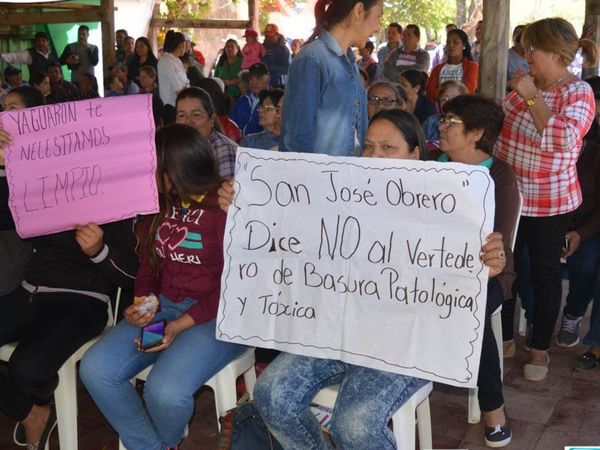 Nuevo vertedero en Yaguarón podría contaminar el lago Ypoá