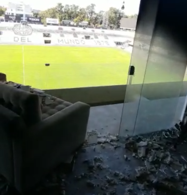 ¿Qué pasó en el destrozado palco de Para Uno?