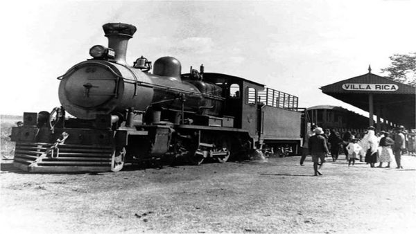 A bordo del ferrocarril paraguayo…