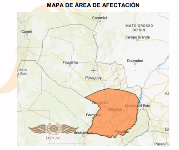 Lanzan Boletín Especial por sistema de tormentas que afectará a más de 10 departamentos desde esta noche - ADN Paraguayo
