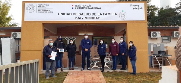 Equipan Unidad de Salud Familiar del Km.7 Monday de Franco