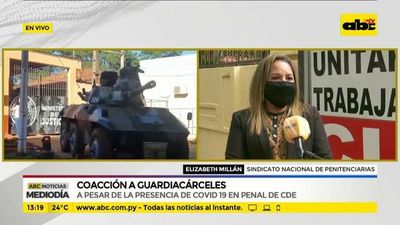 Situación de guardiacárceles en penal de CDE - ABC Noticias - ABC Color