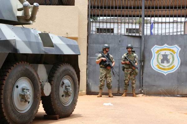 SUMAN 541 POSITIVOS AL COVID-19 ENTRE REOS Y GUARDIAS EN CÁRCEL DE CIUDAD DEL ESTE