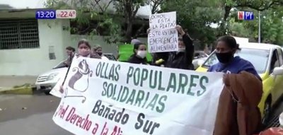Emergencia Sanitaria: Ciudadanos protestan por falta de comida | Noticias Paraguay