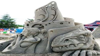 El arte de moldear la arena