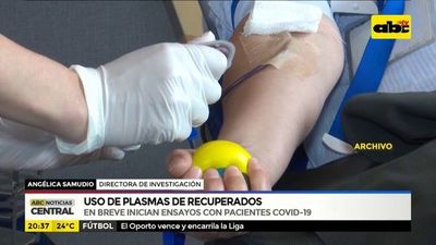 Utilizarán plasma de recuperados de COVID-19 - ABC Noticias - ABC Color