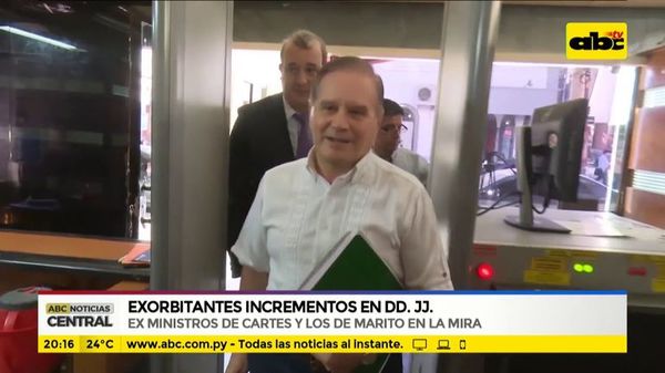 DD.JJ: Ministros de Cartes y Abdo declaran millones - ABC Noticias - ABC Color