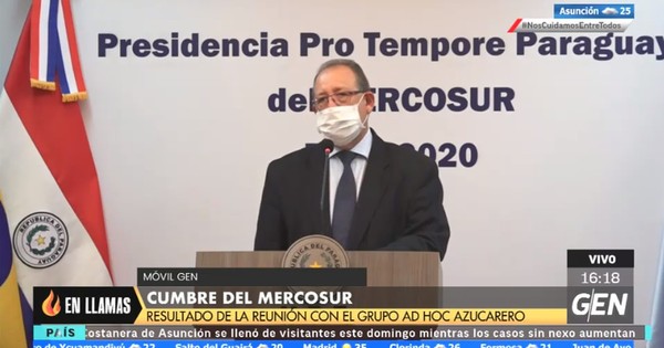 Mercosur: viceministro comparó a Paraguay con el club 3 de Febrero en producción de azúcar