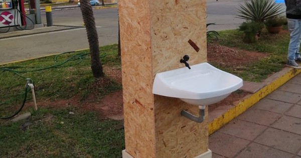 Lavamanos solidarios