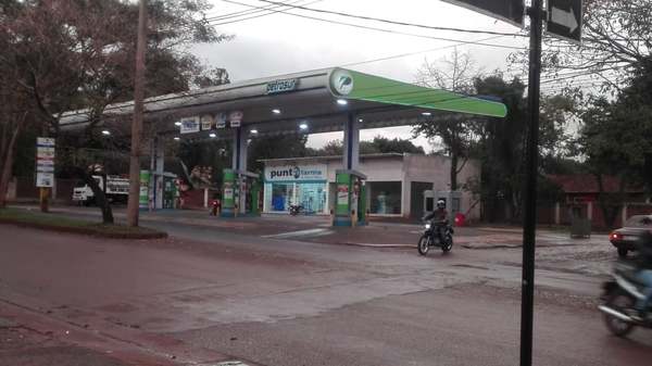 VIOLENTAN CAJA FUERTE DE UNA ESTACIÓN DE SERVICIOS Y SE LLEVAN MILLONARIO BOTÍN