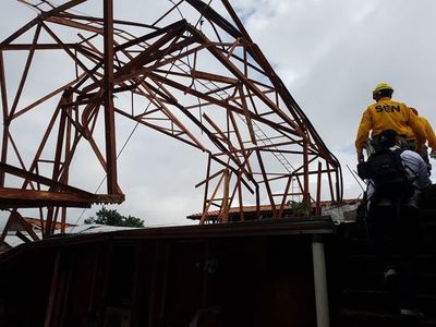 Tormenta dejó numerosos destrozos - Nacionales - ABC Color