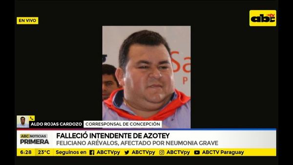 Falleció el intendente de Azote’y - ABC Noticias - ABC Color