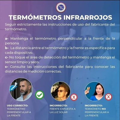 Termómetros infrarrojos no dañan la vista, sostienen oftalmólogos - Nacionales - ABC Color
