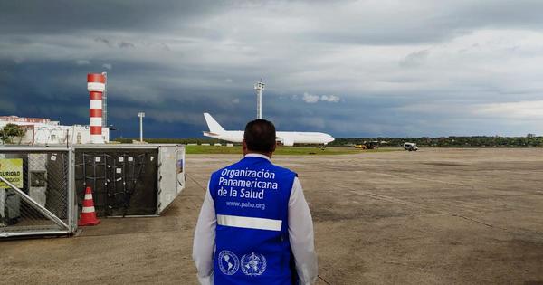 Llegaron 25 toneladas de equipos de protección personal