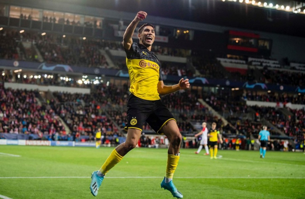Hakimi se despide del Dortmund con una emotiva carta
