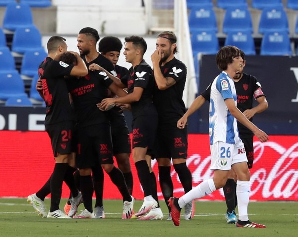 Sevilla celebra y Leganés se hunde