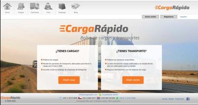 Tecnología que conecta a empresas con el transporte de carga
