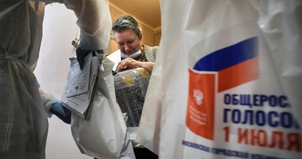 Centros de votación improvisados en Rusia para movilizar a favor de Putin