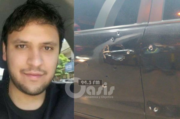 Funcionario bancario fue atacado a tiros en Pedro Juan