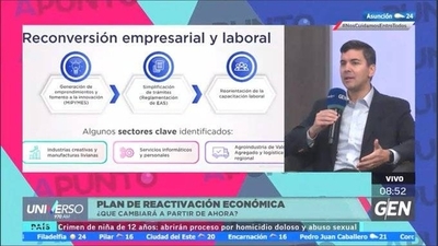 HOY / Santiago Peña, exministro de Hacienda, sobre Plan de Rehabilitación presentado por el Gobierno