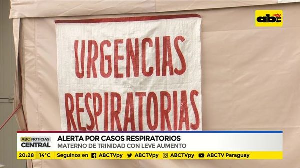 Aumentan casos respiratorios en Materno infantil de Trinidad - ABC Noticias - ABC Color