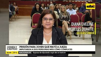 Dos personas imputadas por muerte de jueza en CDE - Crimen y castigo - ABC Color