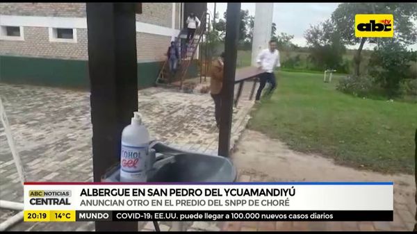 Habilitan albergue en San Pedro del Ycuamandiyú - ABC Noticias - ABC Color