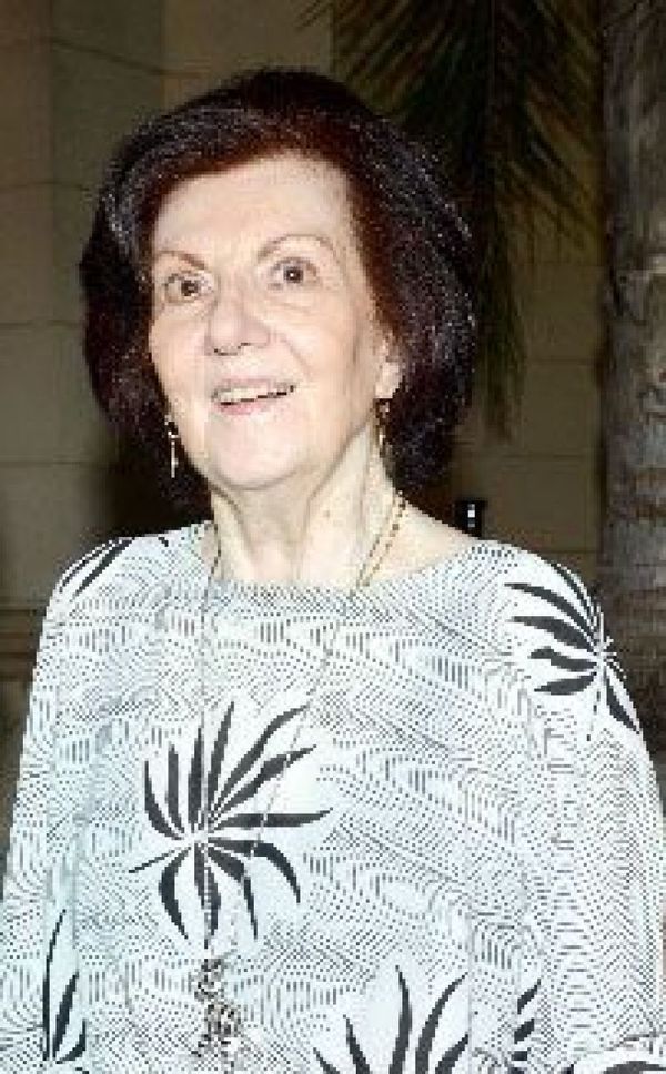 Falleció la escritora Dirma Pardo de Carugati