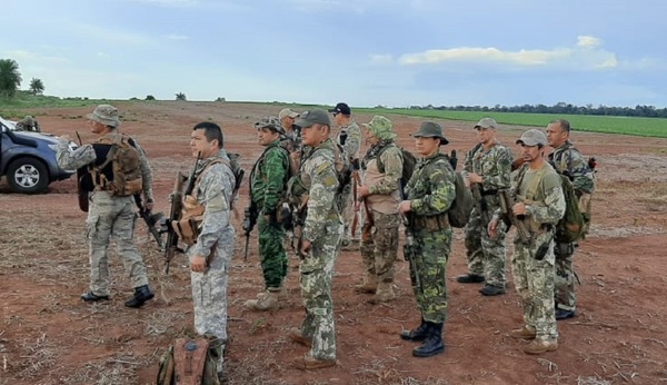 Comision del Senado participó de operativo antidrogas "Restaurar"