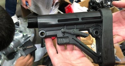 Decomisan piezas de armas de guerra