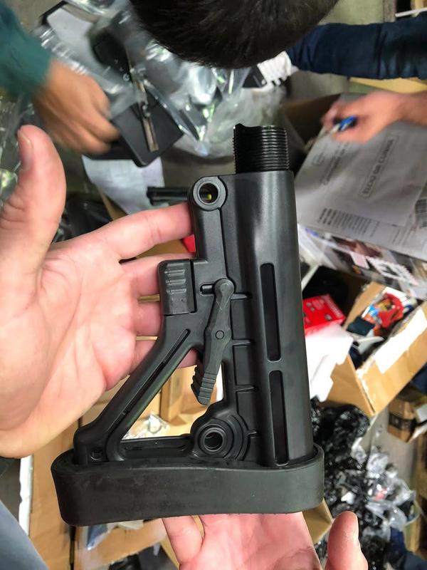 Incautaron piezas para armas de guerra en el Silvio Pettirossi