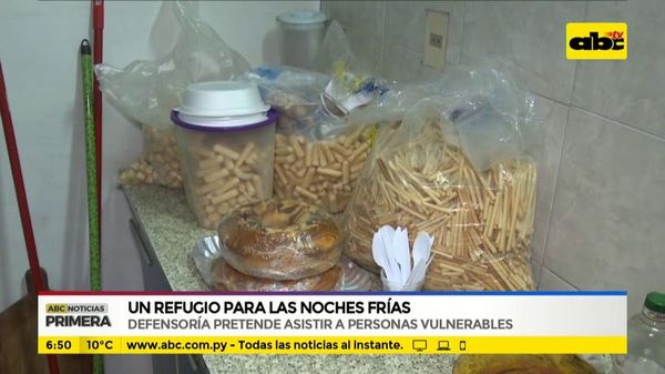 Un refugio para las noches frías - ABC Noticias - ABC Color