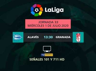 Granada busca certificar su permanencia en Primera ante Alavés